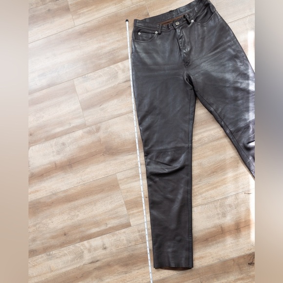 Vintage Jane Norris Genuine Leather Pants - Picture 15 of 16
